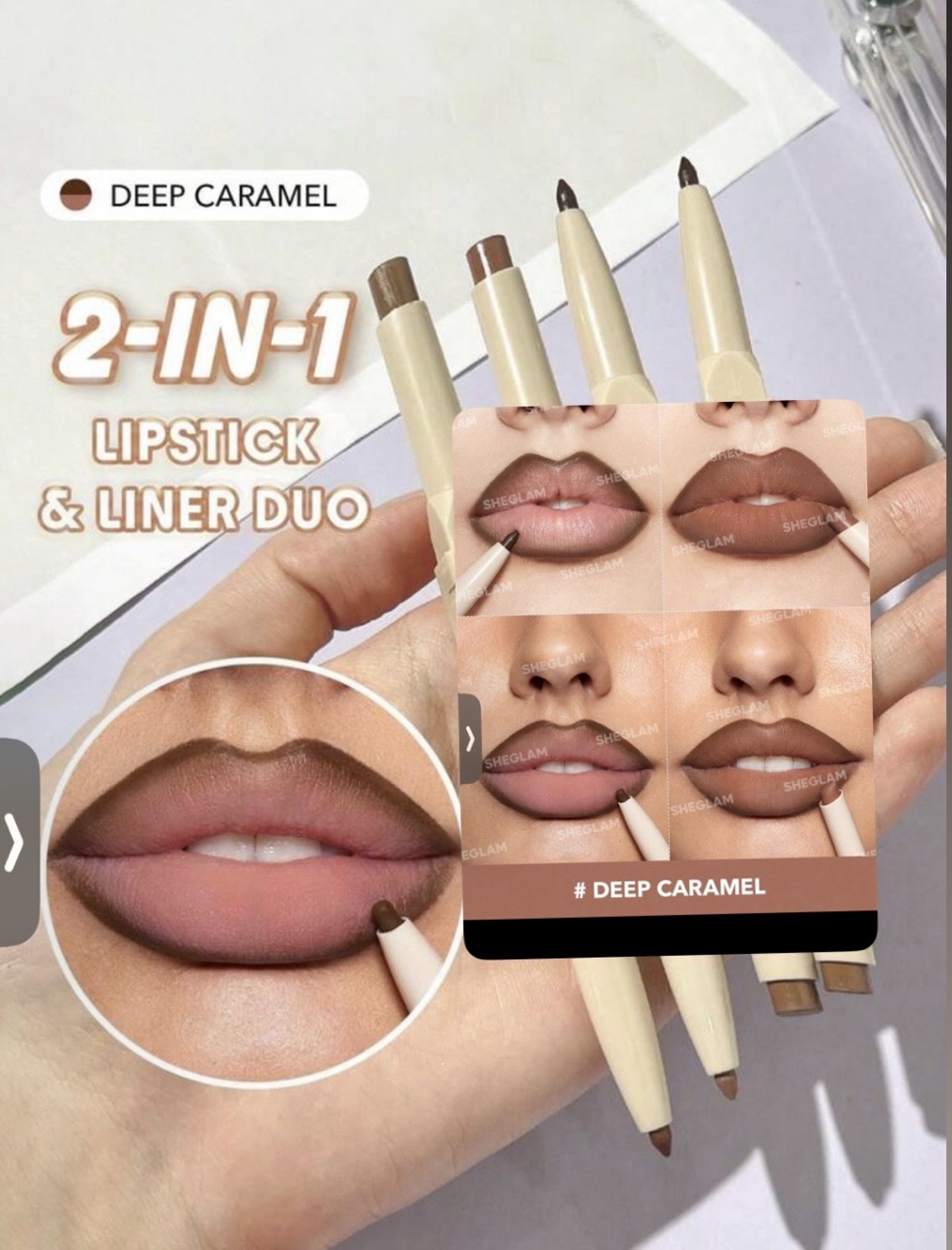 Lip liner 2 in 1